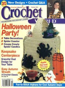 دانلود مجله قلاب بافی Crochet World | سال2001 شماره10