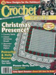 دانلود مجله قلاب بافی Crochet World | سال2001 شماره12