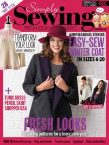دانلود مجله خیاطی Simply Sewing - سال 2017 - شماره 25