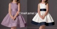 83- دانلود الگو آماده سایزبندی کودک پیراهن مجلسی دخترانه